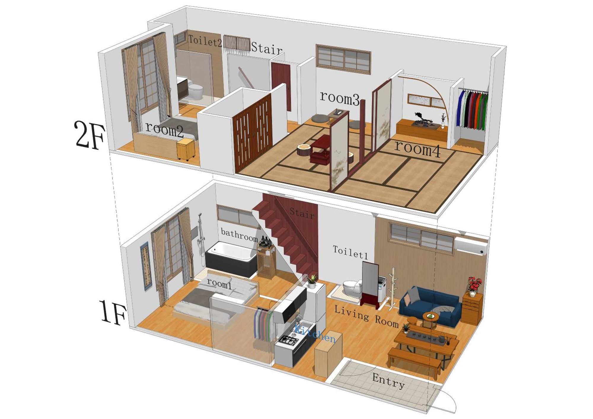 一戸建民泊 Tokyo St-Ar House 東京星宿 Esterno foto